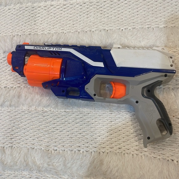 Disruptor elite blaster Nerf gun 6 dart rotating drum slam fire 2016 - Picture 2 of 5